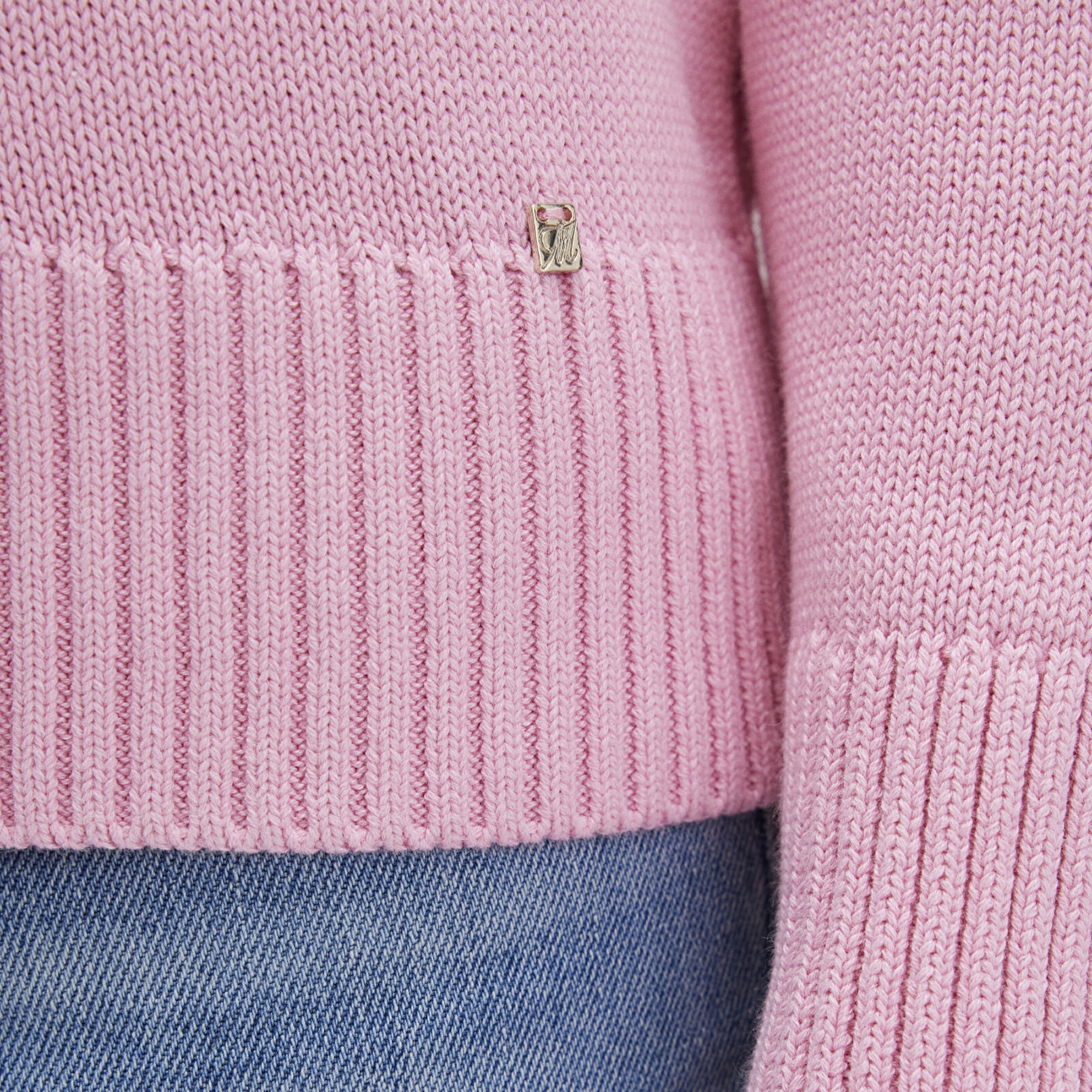 Mavi Pembe Kazak Regular Fit / Normal Kesim 1710726-70972