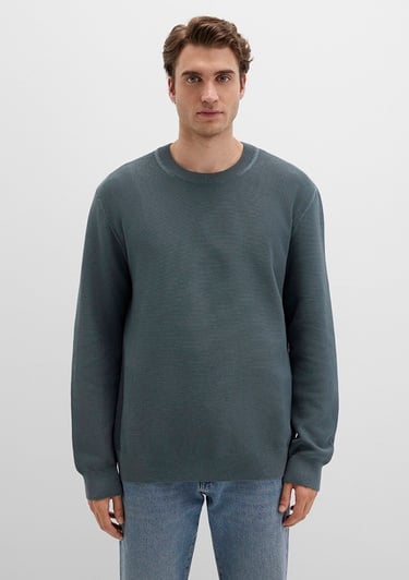  Mavi Gri Kazak Regular Fit / Normal Kesim 0710197-80889