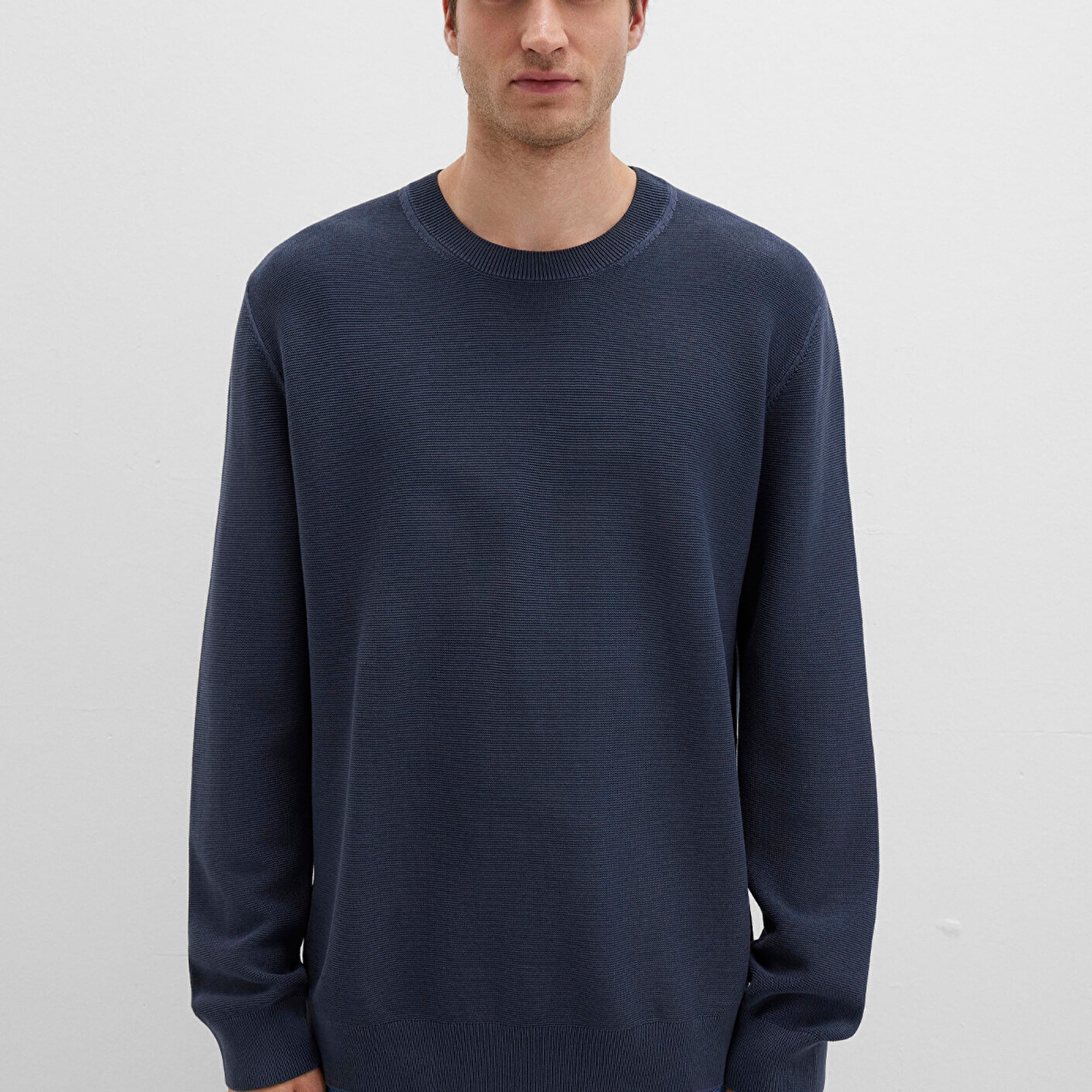 Mavi Lacivert Kazak Regular Fit / Normal Kesim 0710197-70497