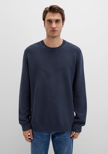  Mavi Lacivert Kazak Regular Fit / Normal Kesim 0710197-70497