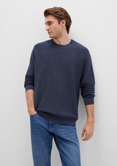  Mavi Lacivert Kazak Regular Fit / Normal Kesim 0710197-70497