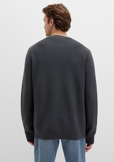  Mavi Antrasit Kazak Regular Fit / Normal Kesim 0710197-80106