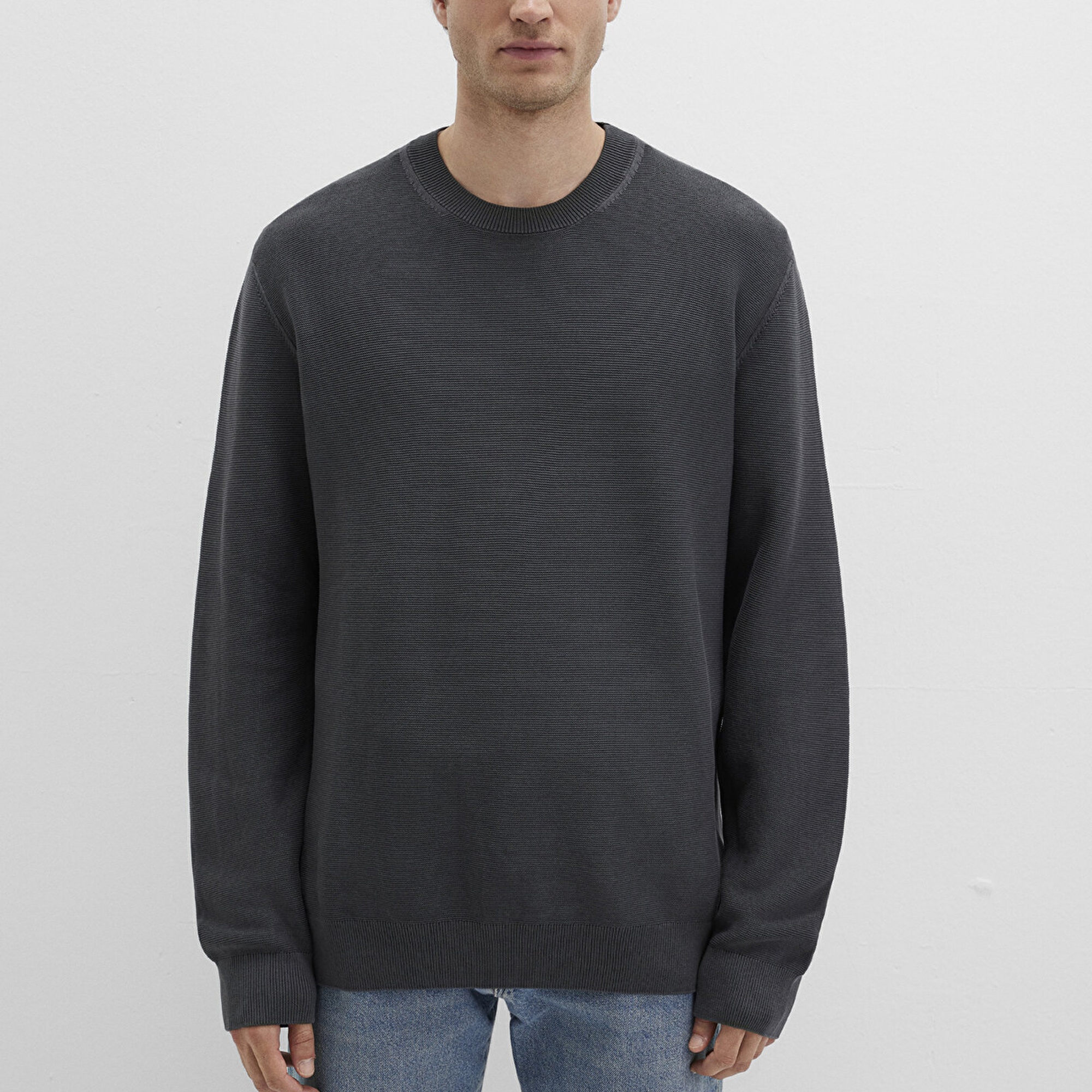 Mavi Antrasit Kazak Regular Fit / Normal Kesim 0710197-80106