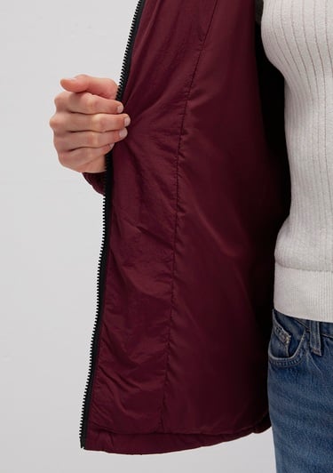  Mavi Bordo Ceket Loose Fit / Bol Rahat Kesim 1110499-90705