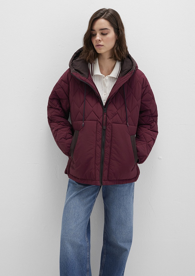  Mavi Bordo Ceket Loose Fit / Bol Rahat Kesim 1110499-90705