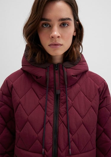  Mavi Bordo Ceket Loose Fit / Bol Rahat Kesim 1110499-90705