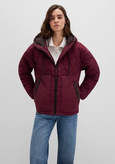  Mavi Bordo Ceket Loose Fit / Bol Rahat Kesim 1110499-90705