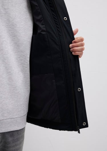  Mavi Siyah Ceket Loose Fit / Bol Rahat Kesim 0110628-80022