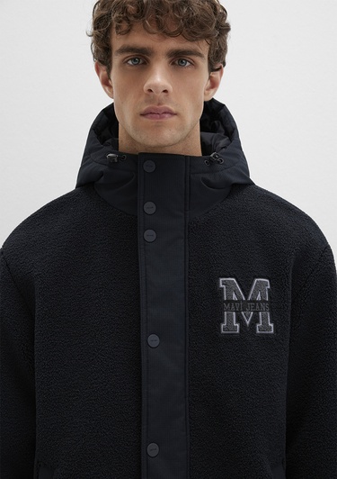  Mavi Siyah Ceket Loose Fit / Bol Rahat Kesim 0110628-80022