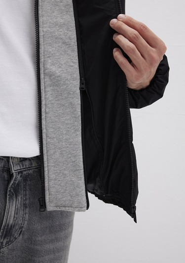  Mavi Siyah Ceket Loose Fit / Bol Rahat Kesim 0110662-71379