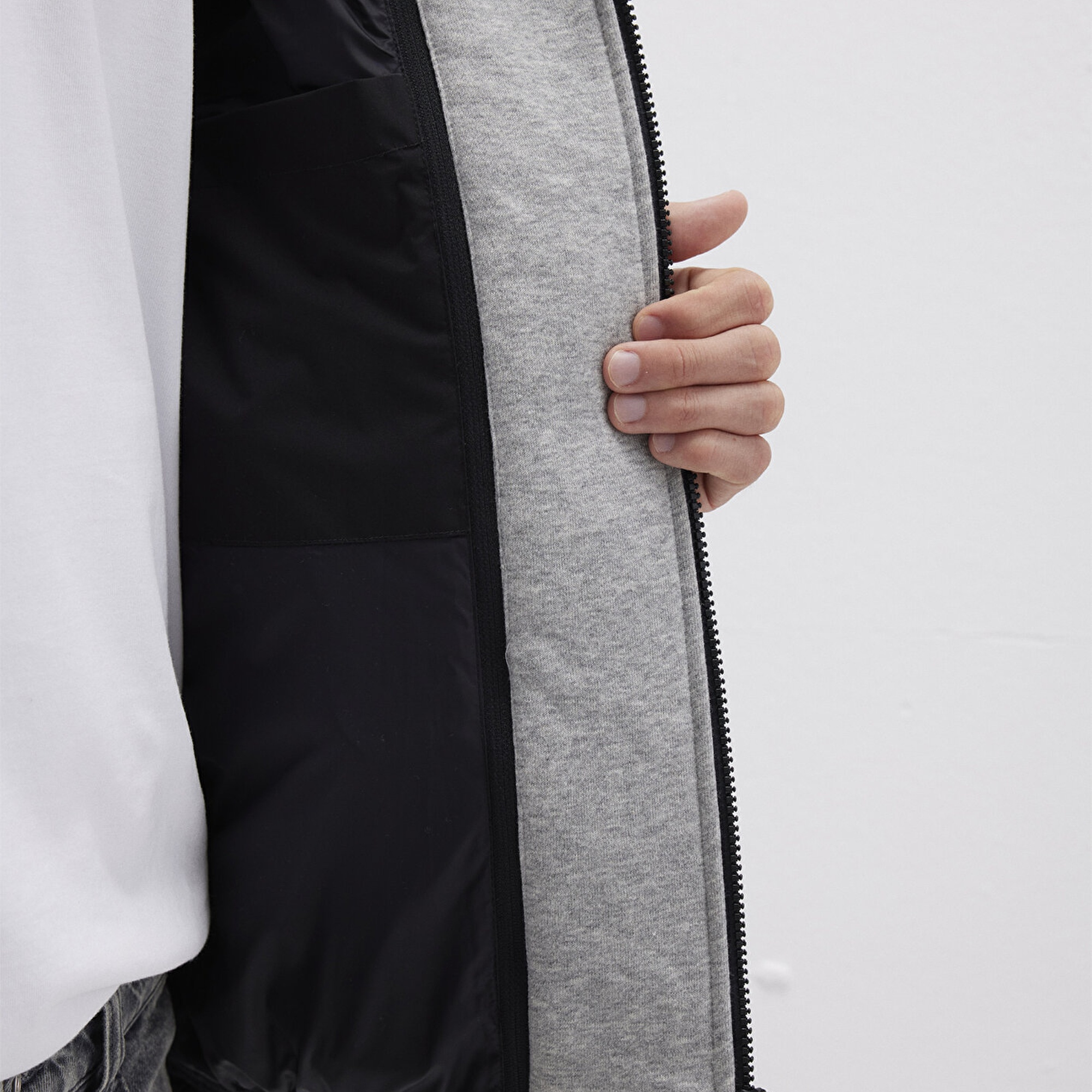 Mavi Siyah Ceket Loose Fit / Bol Rahat Kesim 0110662-71379