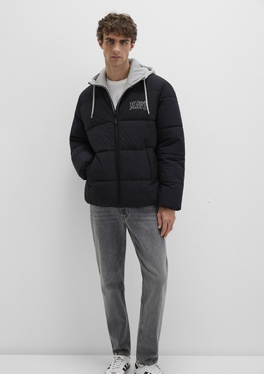  Mavi Siyah Ceket Loose Fit / Bol Rahat Kesim 0110662-71379