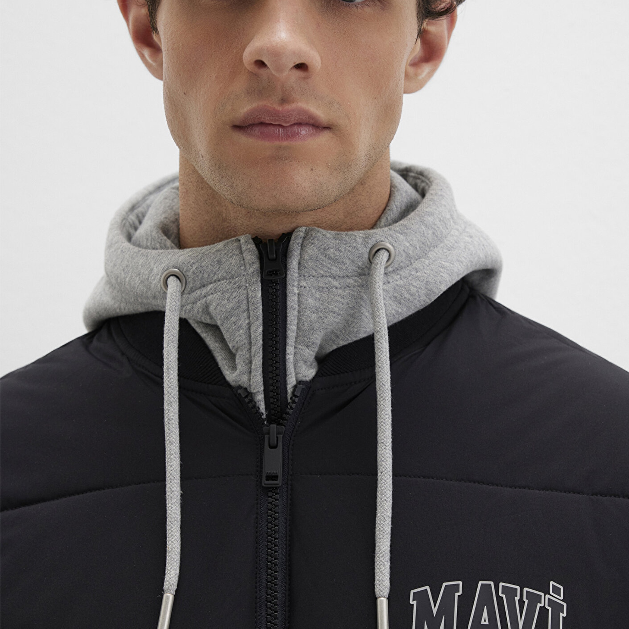 Mavi Siyah Ceket Loose Fit / Bol Rahat Kesim 0110662-71379