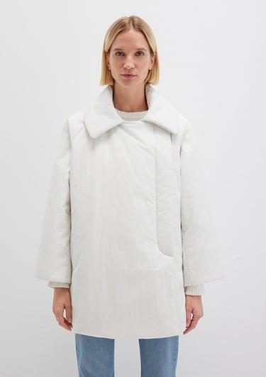  Mavi Ekru Ceket Regular Fit / Normal Kesim 1110535-70052