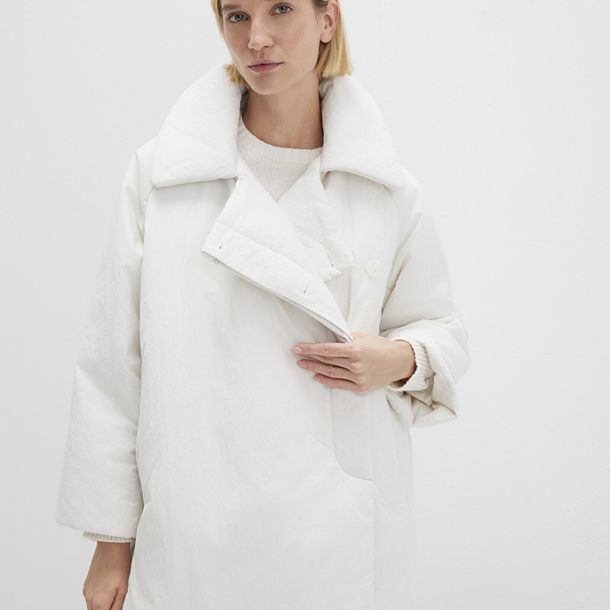 Mavi Ekru Ceket Regular Fit / Normal Kesim 1110535-70052