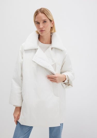  Mavi Ekru Ceket Regular Fit / Normal Kesim 1110535-70052