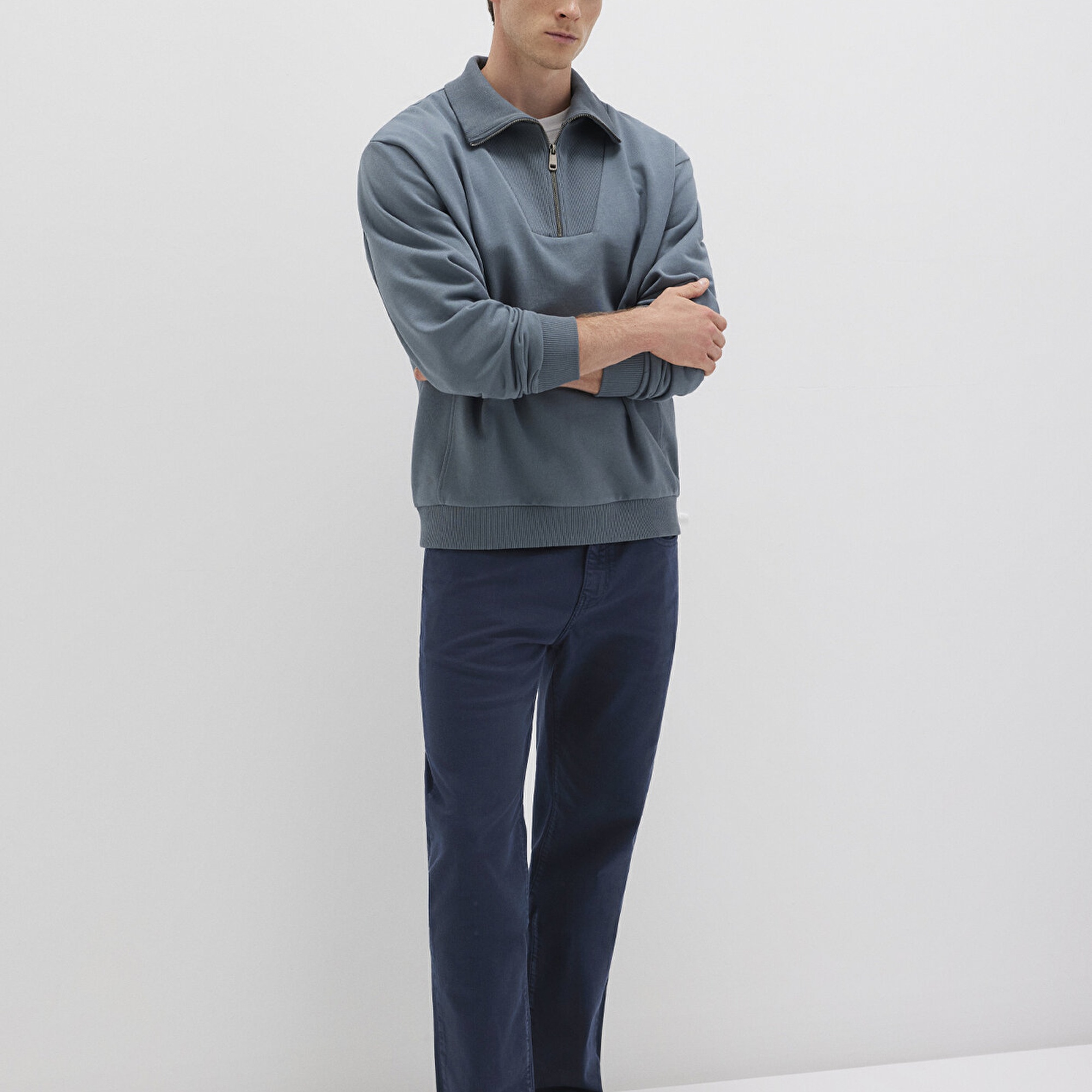 Mavi Lisbon Koyu Lacivert Denim Gabardin Pantolon 0010039-90682