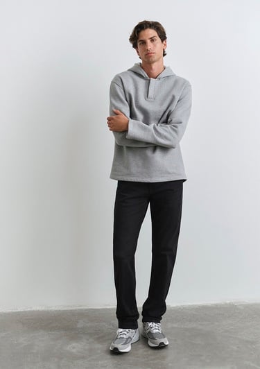  Mavi Hunter Lux Black Koyu Antrasit Smoke Jean Pantolon 0020290823