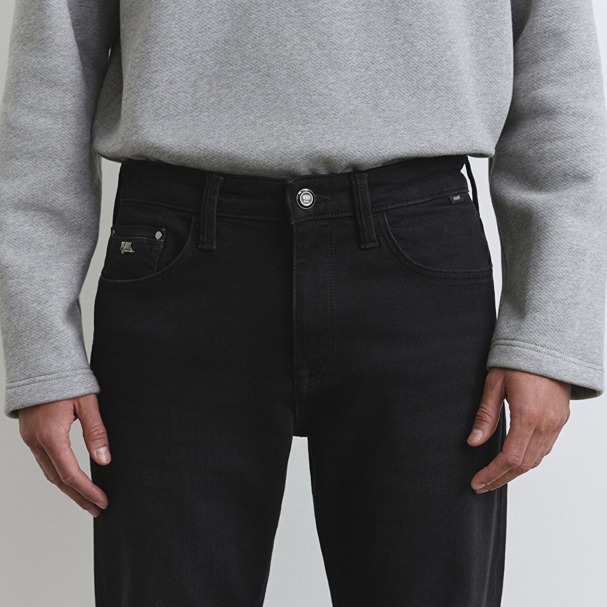 Mavi Hunter Lux Black Koyu Antrasit Smoke Jean Pantolon 0020290823