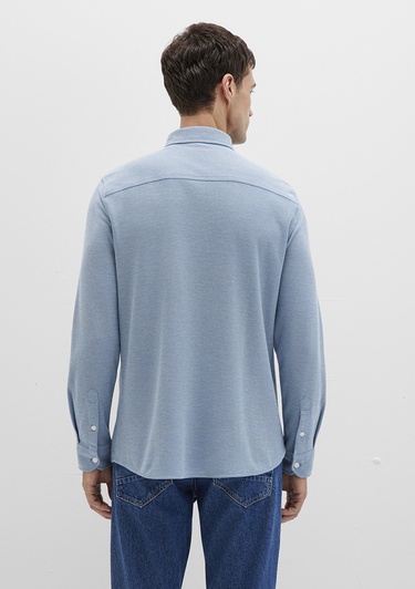  Mavi Mavi Gömlek Slim Fit / Dar Kesim 0211513-80896