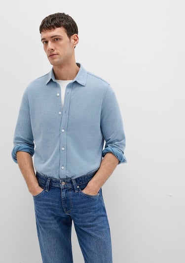  Mavi Mavi Gömlek Slim Fit / Dar Kesim 0211513-80896