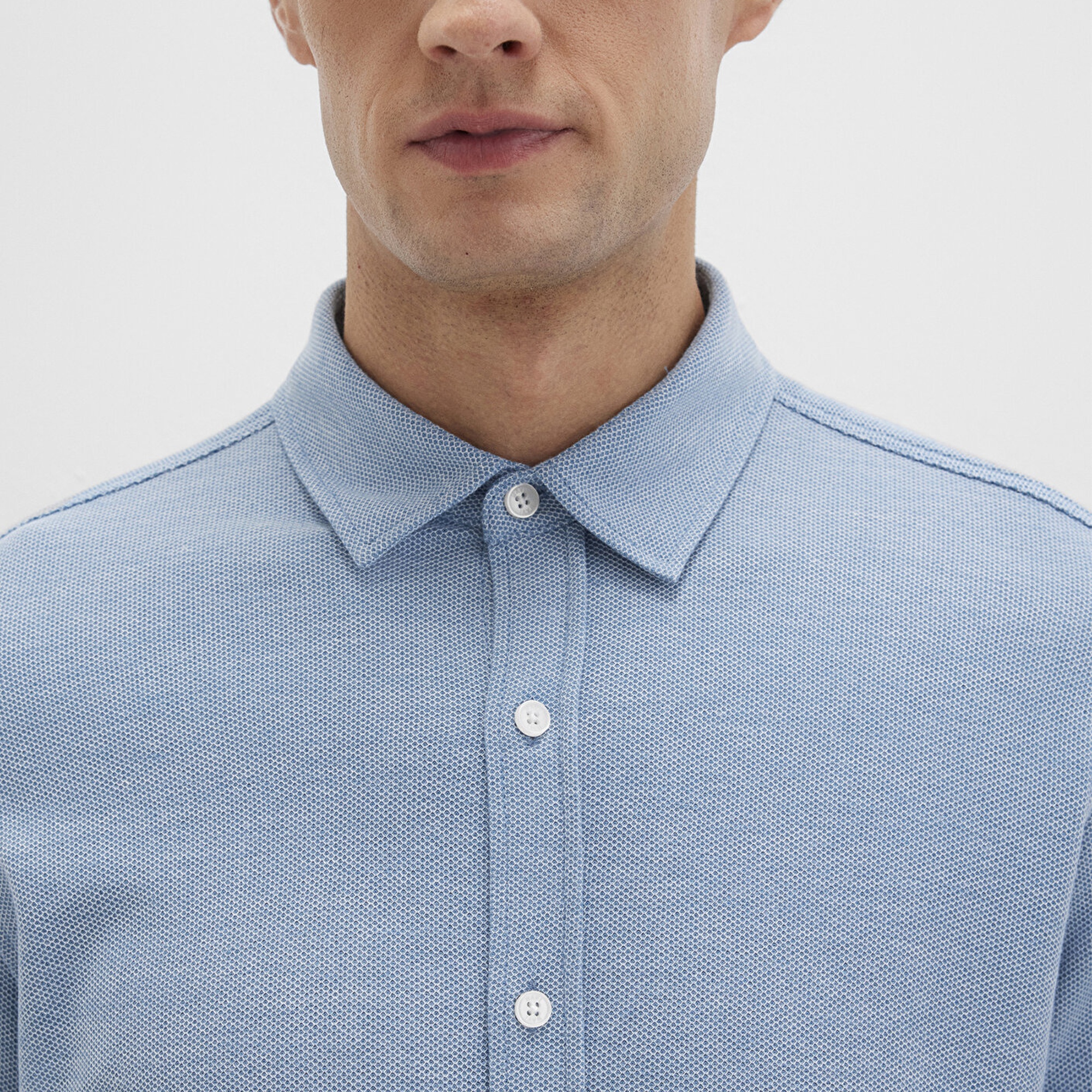 Mavi Mavi Gömlek Slim Fit / Dar Kesim 0211513-80896