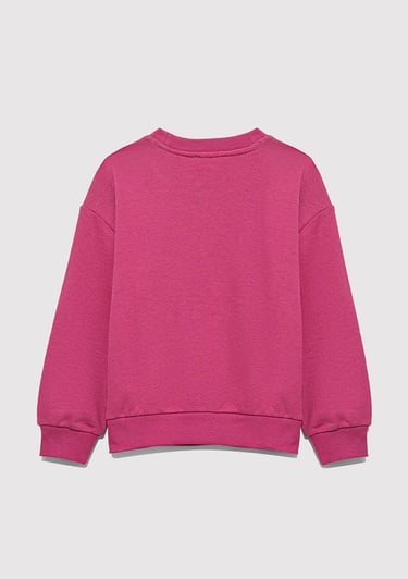  Mavi Mickey Baskılı Pembe Sweatshirt 7S10142-71085