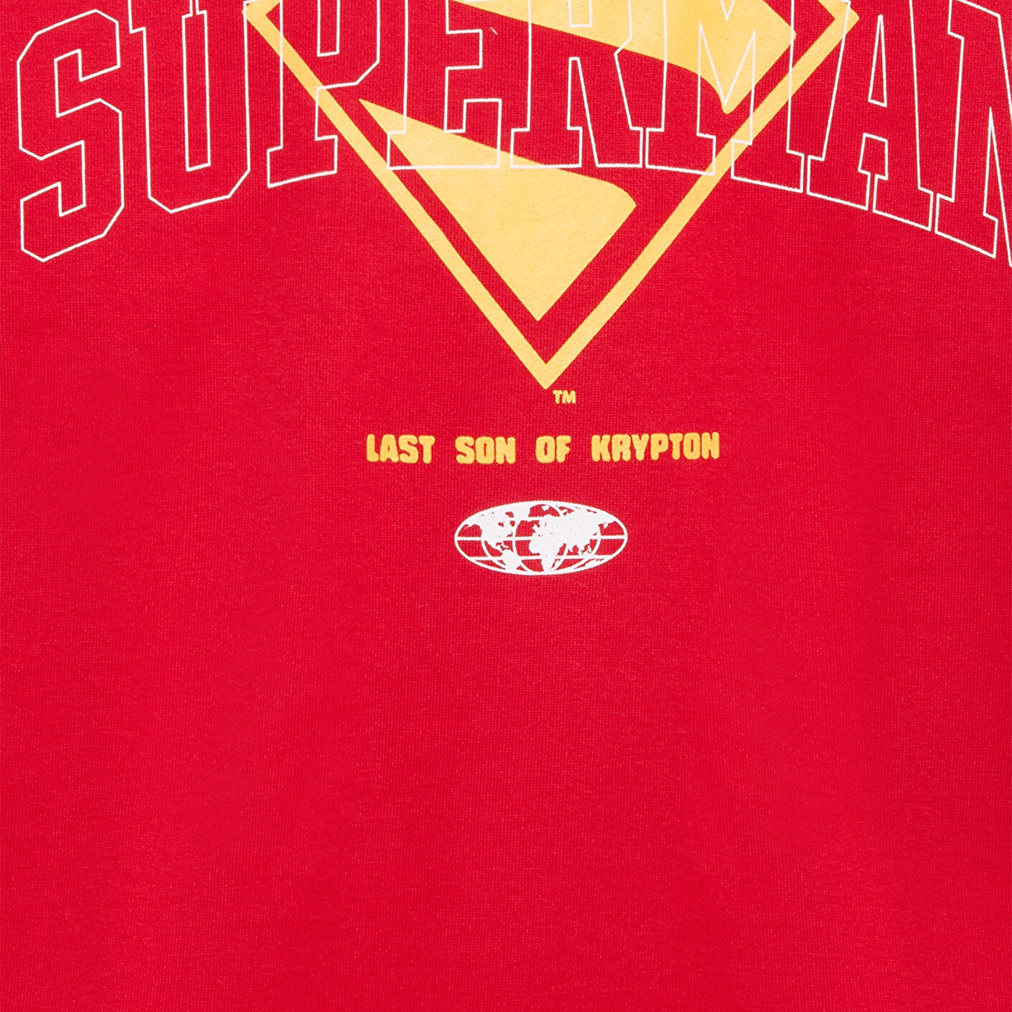 Mavi Superman Baskılı Kırmızı Sweatshirt 6S10133-88016