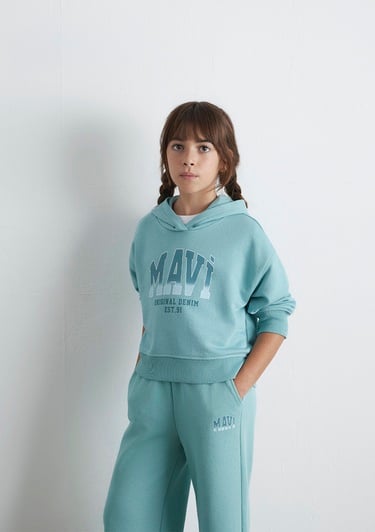  Mavi Yeşil Sweatshirt 7S10124-71748