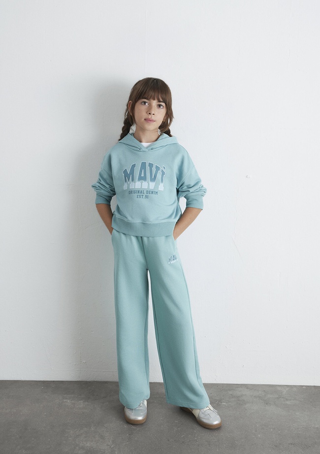  Mavi Yeşil Sweatshirt 7S10124-71748