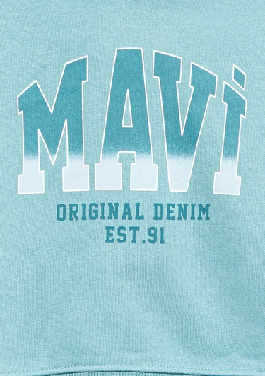  Mavi Yeşil Sweatshirt 7S10124-71748