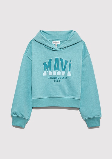  Mavi Yeşil Sweatshirt 7S10124-71748