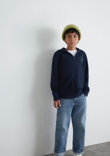  Mavi Lacivert Sweatshirt 6S10127-82318