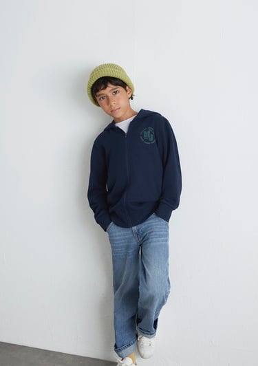  Mavi Lacivert Sweatshirt 6S10127-82318