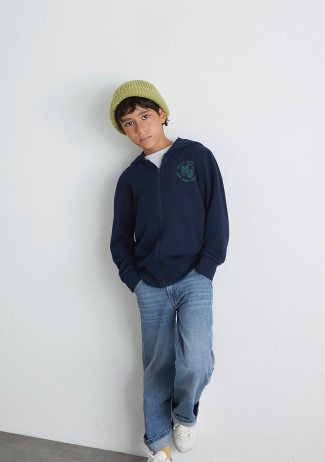  Mavi Lacivert Sweatshirt 6S10127-82318