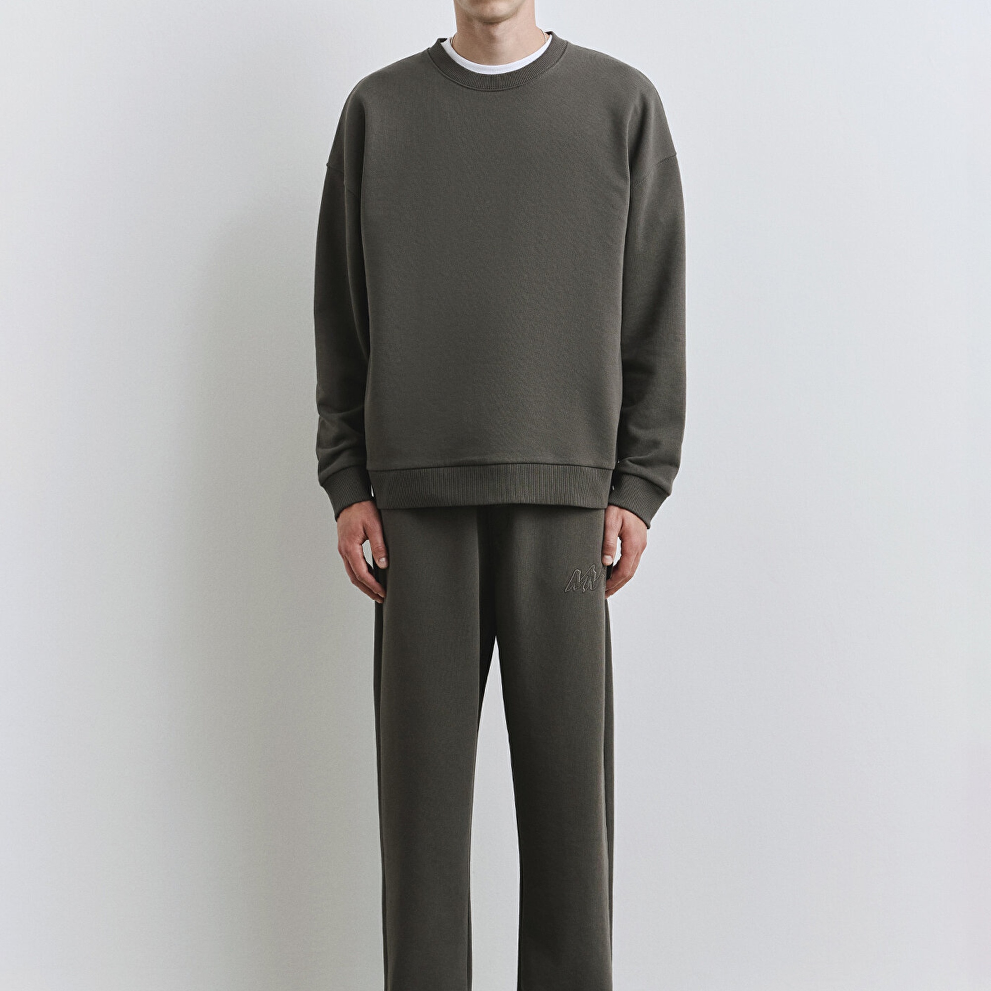 Mavi MV91 Sırt Baskılı Yeşil Sweatshirt 0S10405-71542