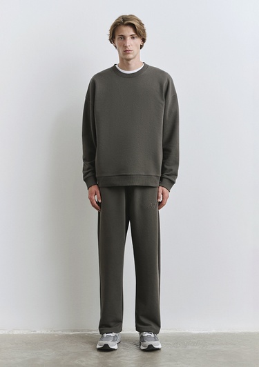  Mavi MV91 Sırt Baskılı Yeşil Sweatshirt 0S10405-71542