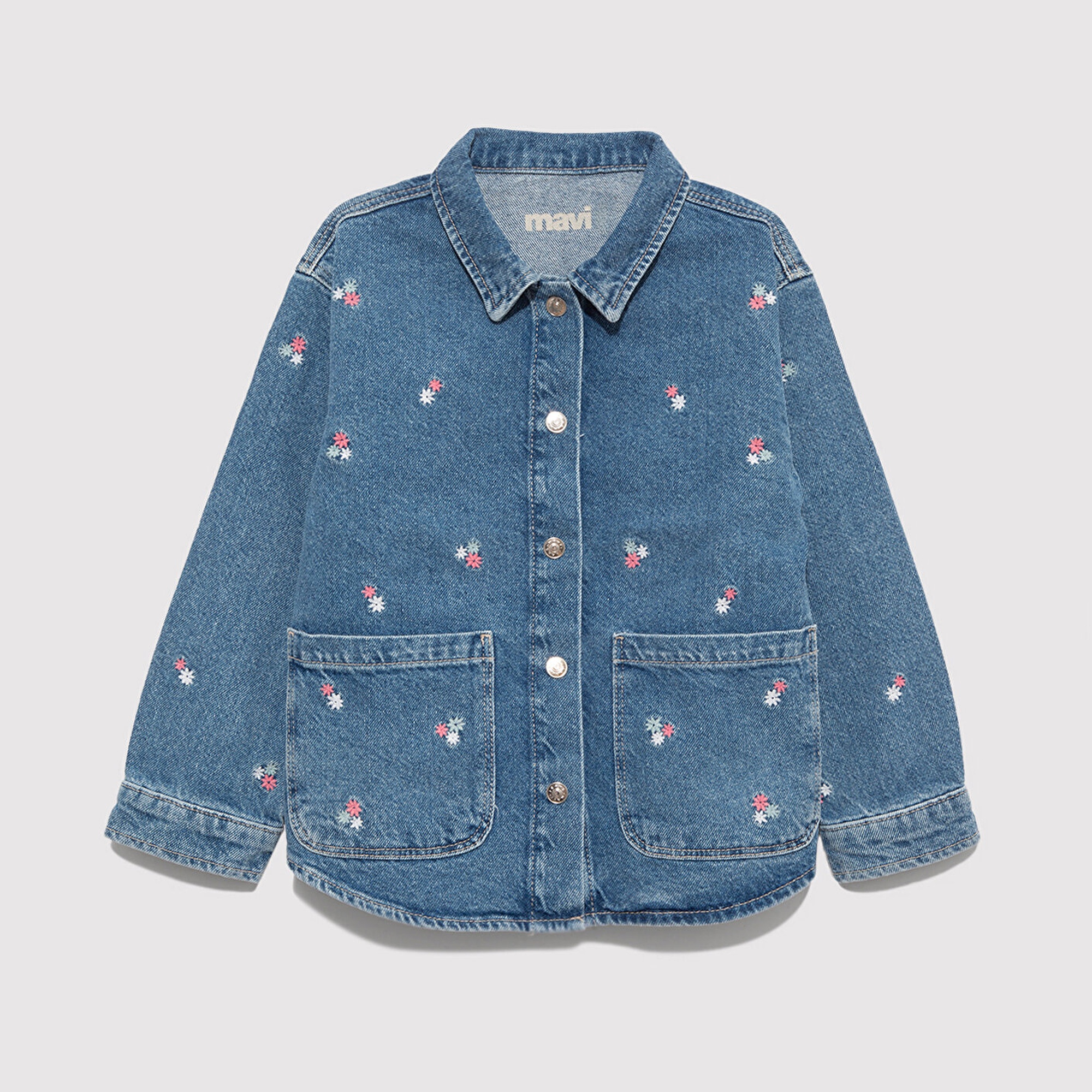 Mavi Lulu Mavi Jean Gömlek Regular Fit / Normal Kesim 7210002-90881