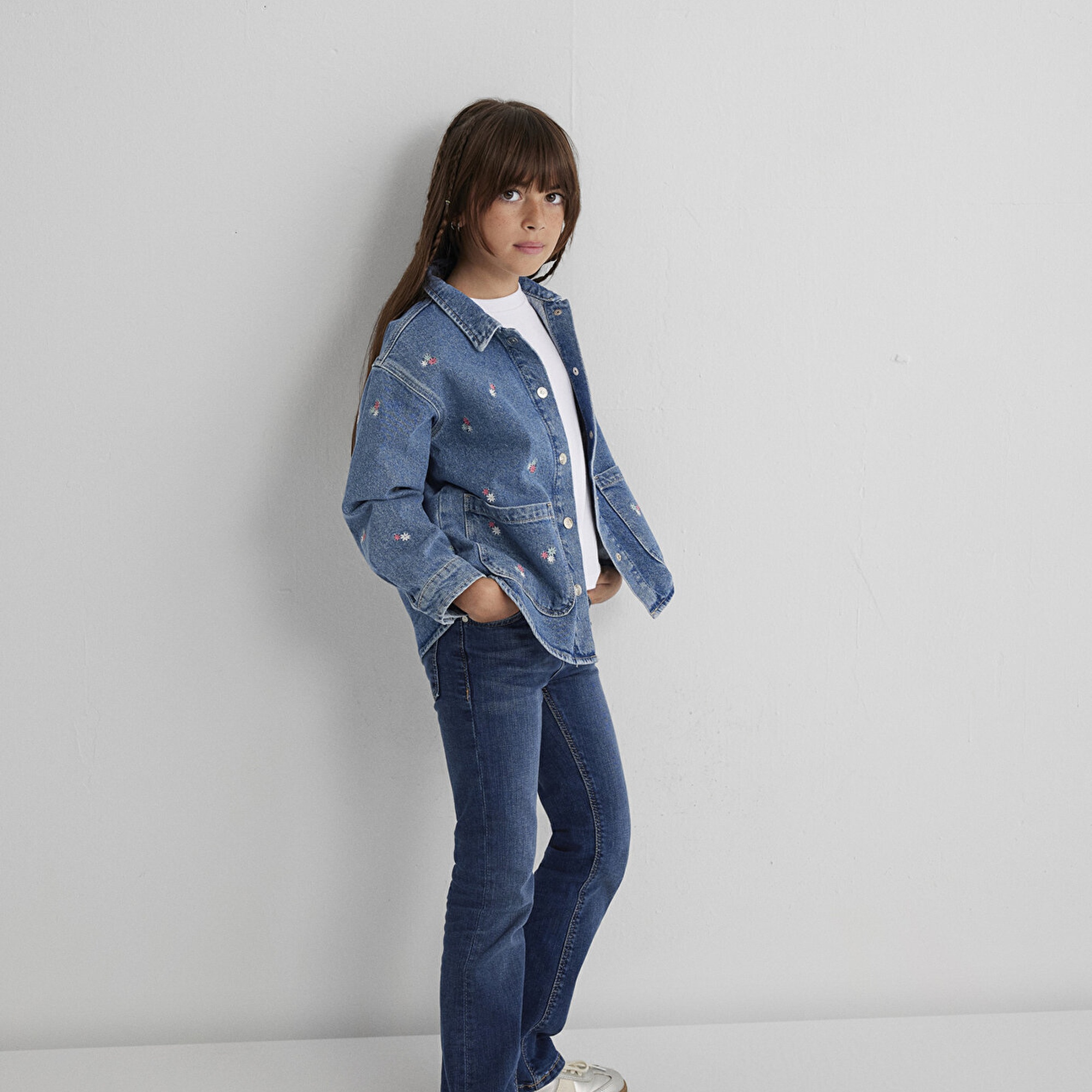 Mavi Lulu Mavi Jean Gömlek Regular Fit / Normal Kesim 7210002-90881