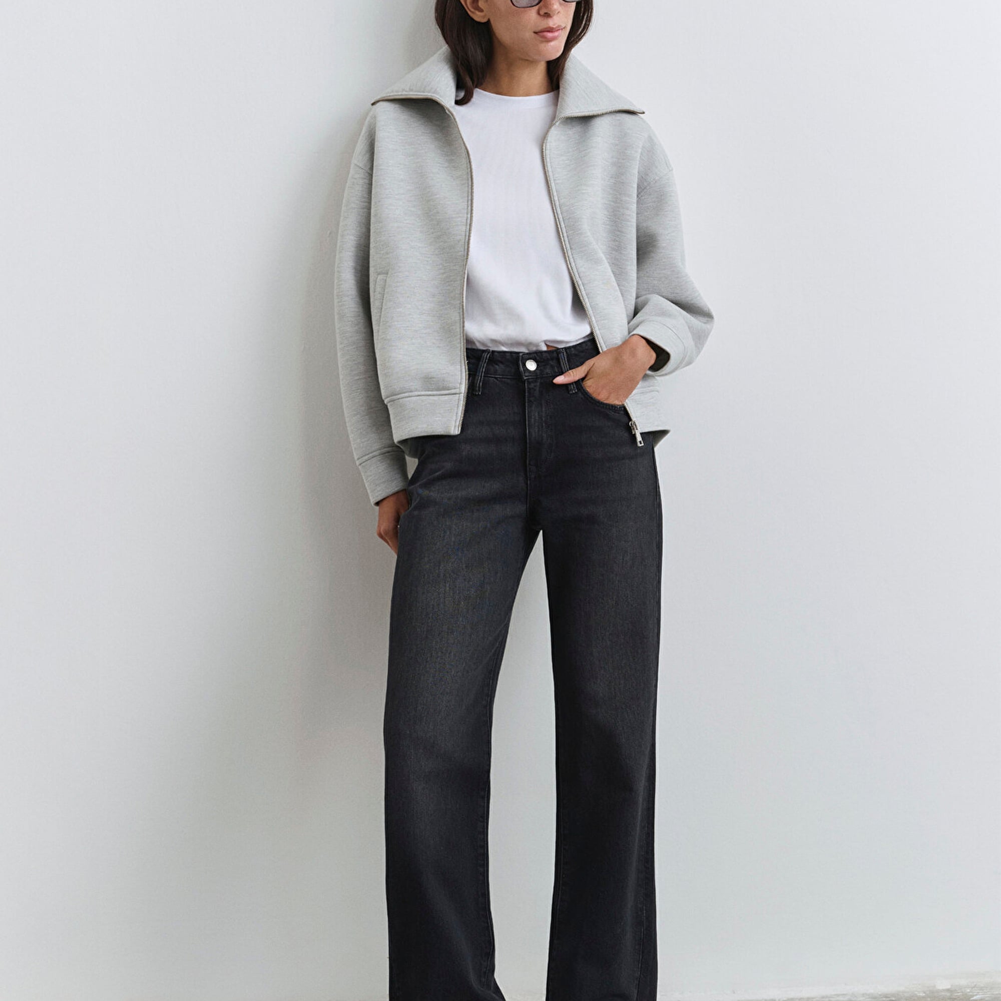 Mavi Jane Classic Denim Koyu Gri Smoke Jean Pantolon 1010917-90505