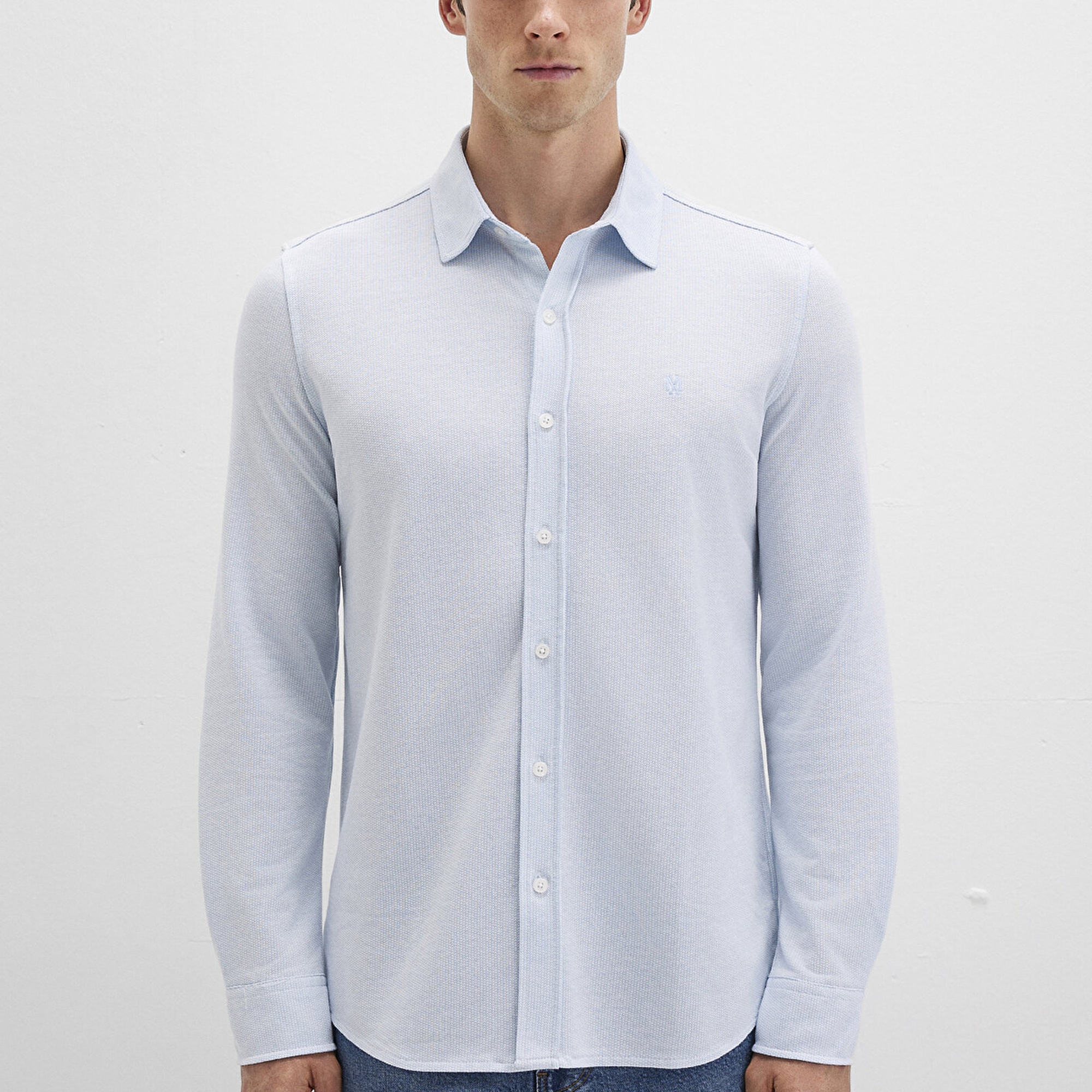 Mavi Mavi Gömlek Slim Fit / Dar Kesim 0211664-90900