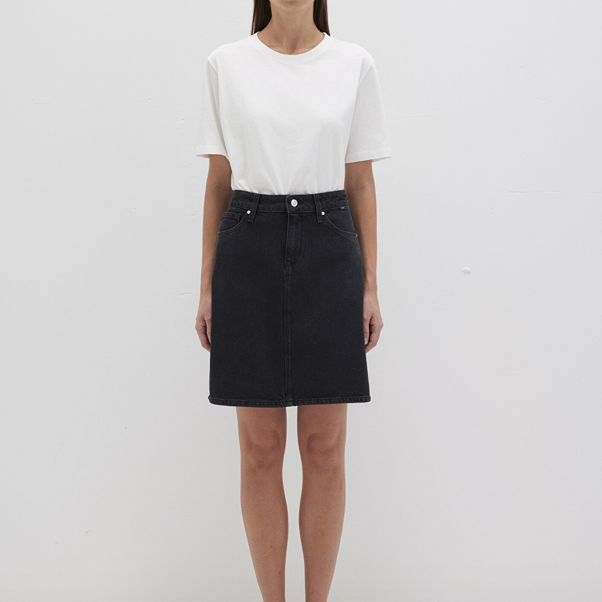 Mavi Valerie Casual Gri Jean Etek 1319890550