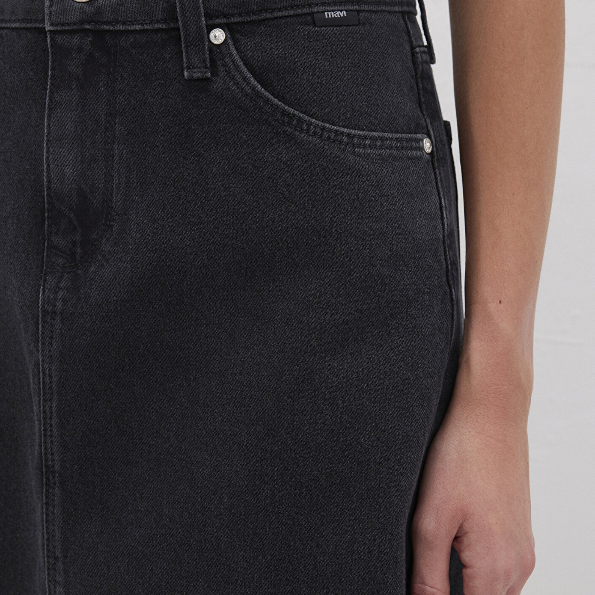 Mavi Valerie Casual Gri Jean Etek 1319890550