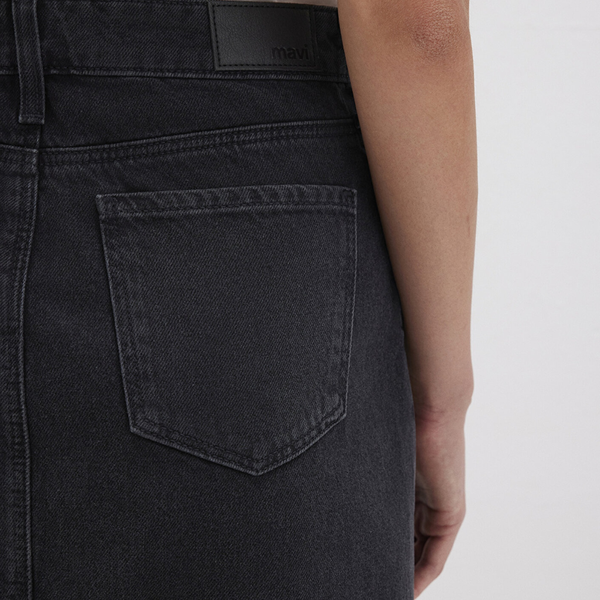 Mavi Valerie Casual Gri Jean Etek 1319890550