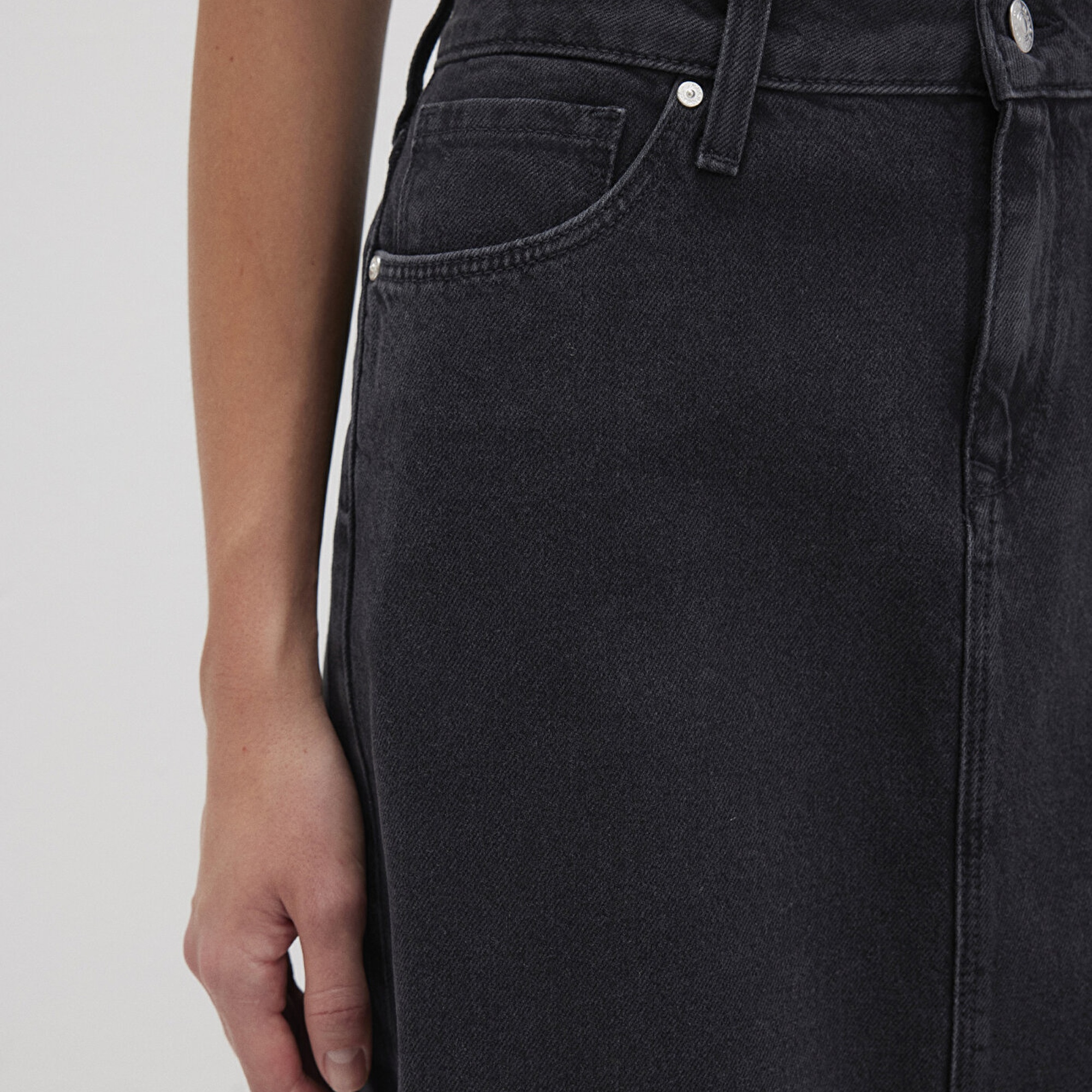 Mavi Valerie Casual Gri Jean Etek 1319890550