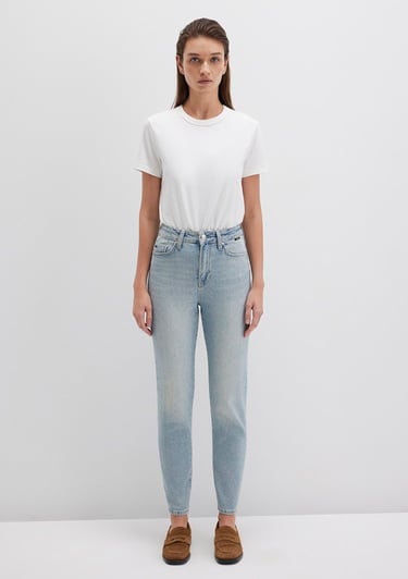  Mavi Star Classic Denim Puslu Açık Mavi Jean Pantolon 101077-90535