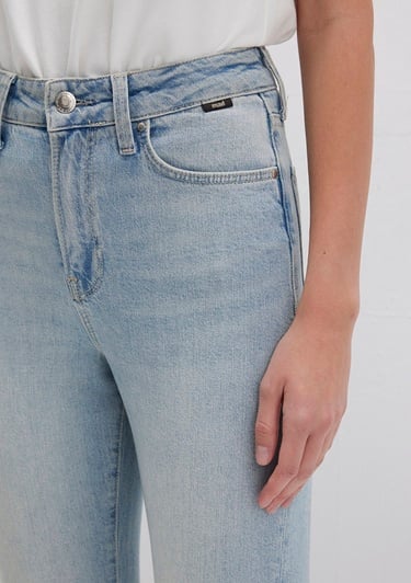  Mavi Star Classic Denim Puslu Açık Mavi Jean Pantolon 101077-90535