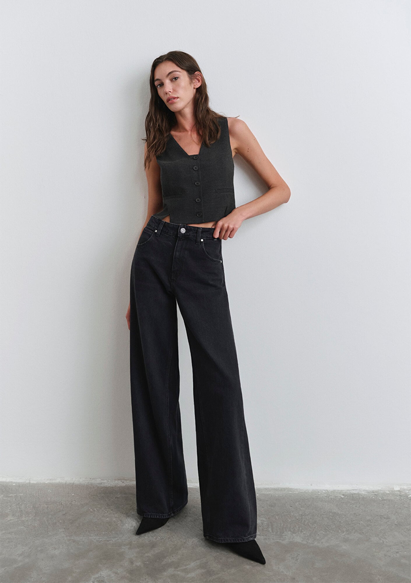 Mavi Siena Iconic Koyu Gri Smoke Jean Pantolon 1010763-90575