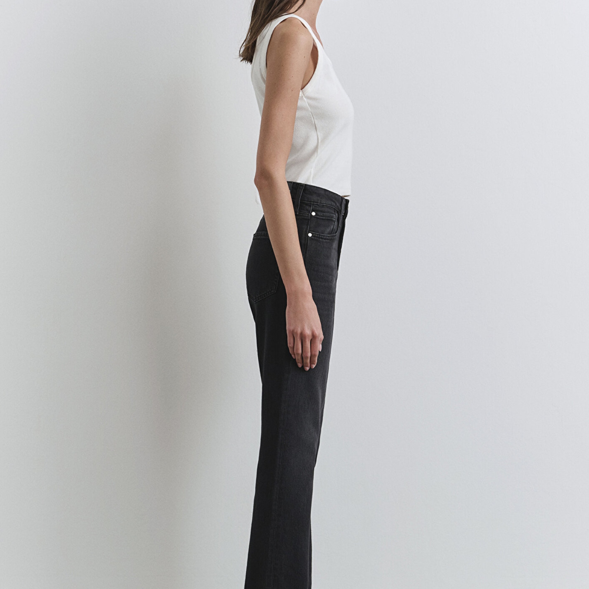 Mavi Rockstar Iconic Koyu Gri Smoke Jean Pantolon 1010762-90529