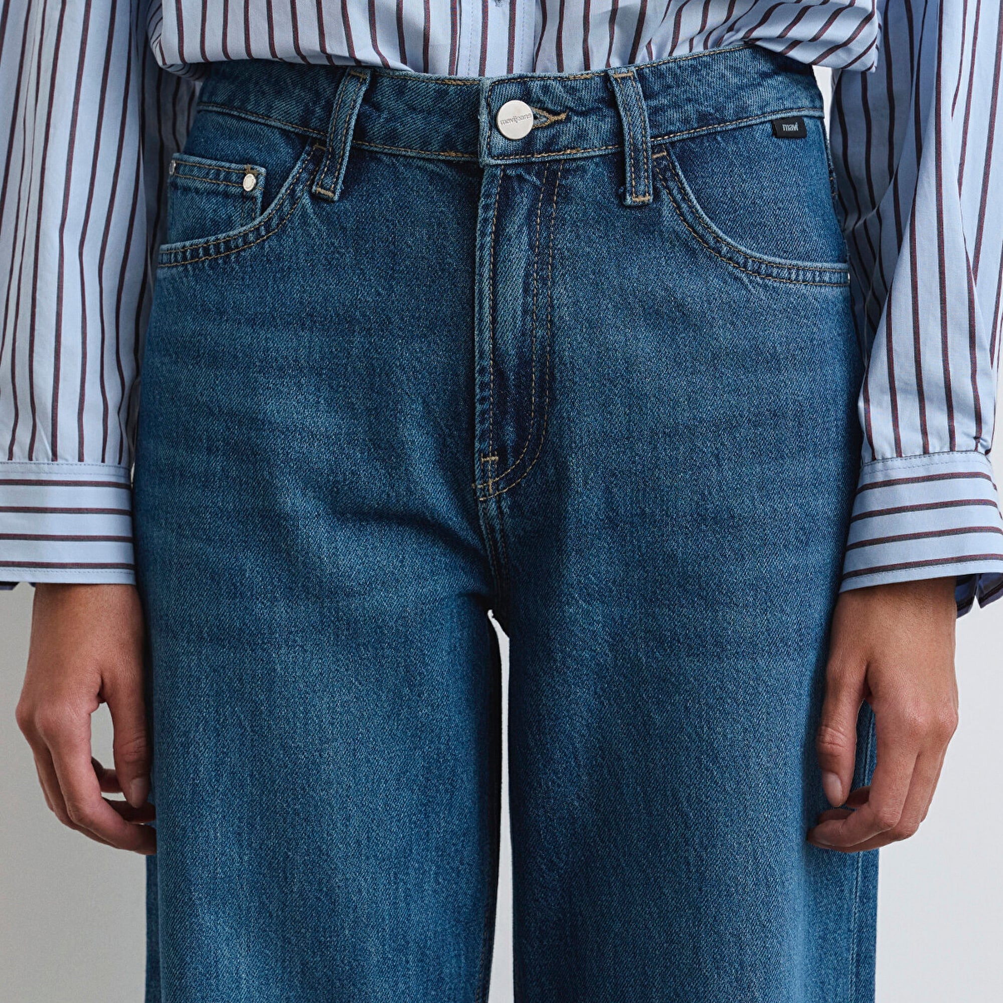 Mavi Malibu Icon Puslu Koyu Mavi Jean Pantolon 1010152-90516